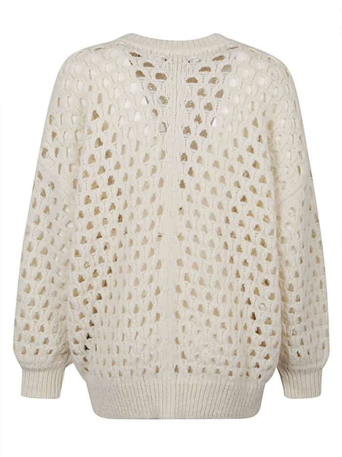 Isabel Marant Sweaters Beige Aplaca Polyamide Wool