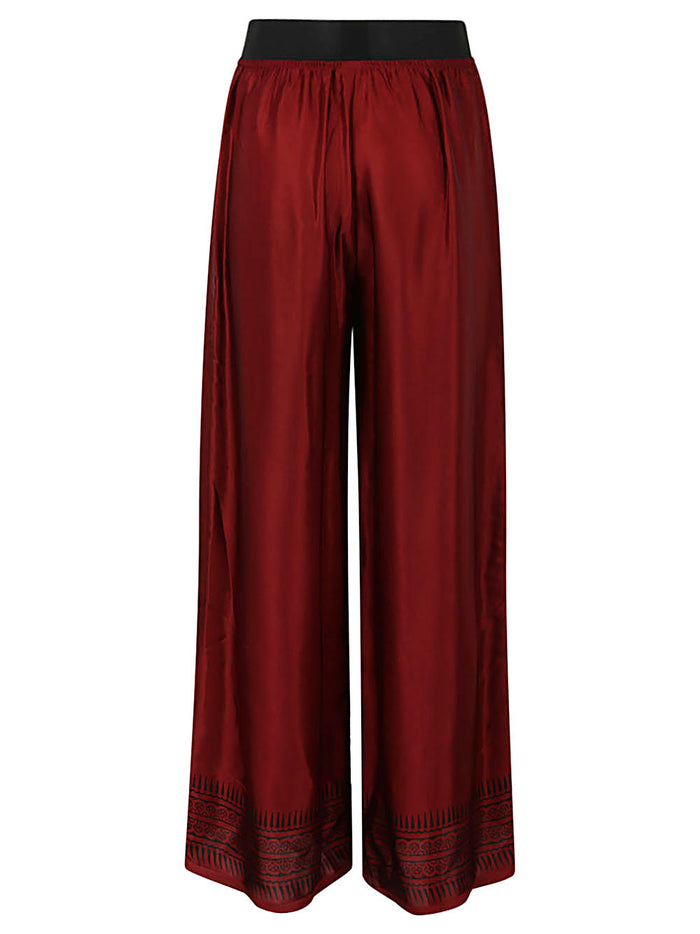Obidi Trousers Bordeaux Silk