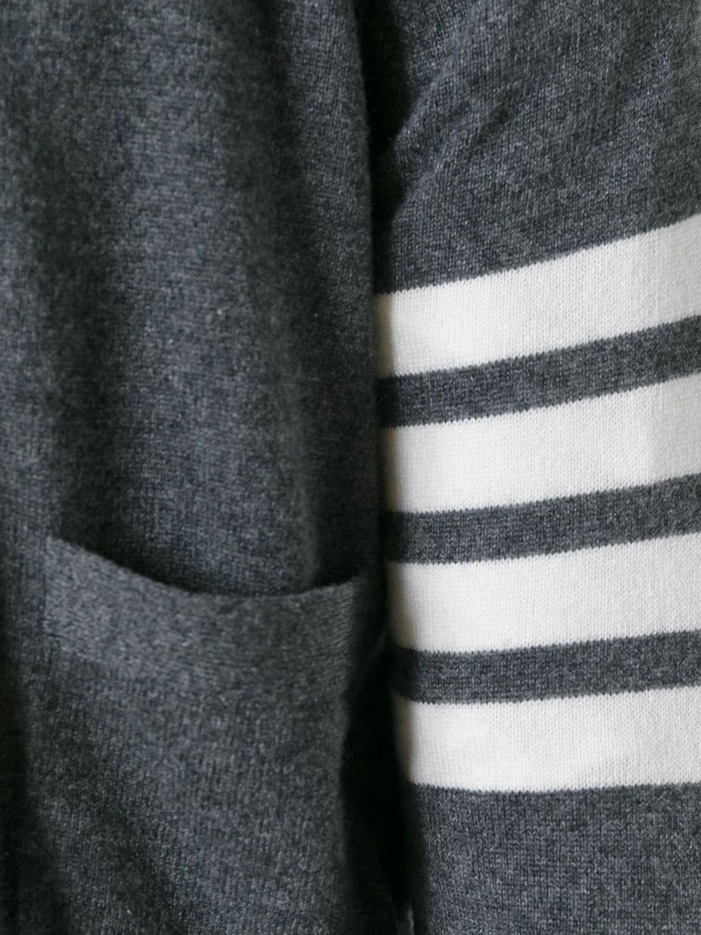 Thom Browne Sweaters Grey Exterior: Cashmere