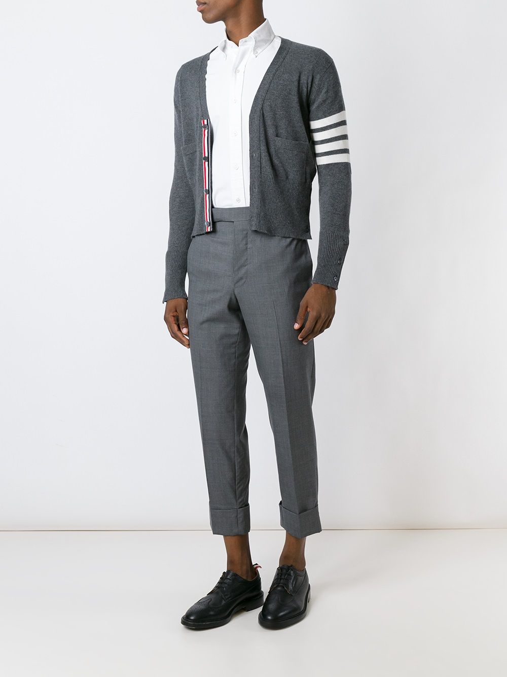 Thom Browne Sweaters Grey Exterior: Cashmere