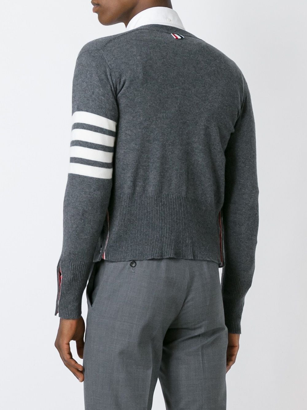 Thom Browne Sweaters Grey Exterior: Cashmere