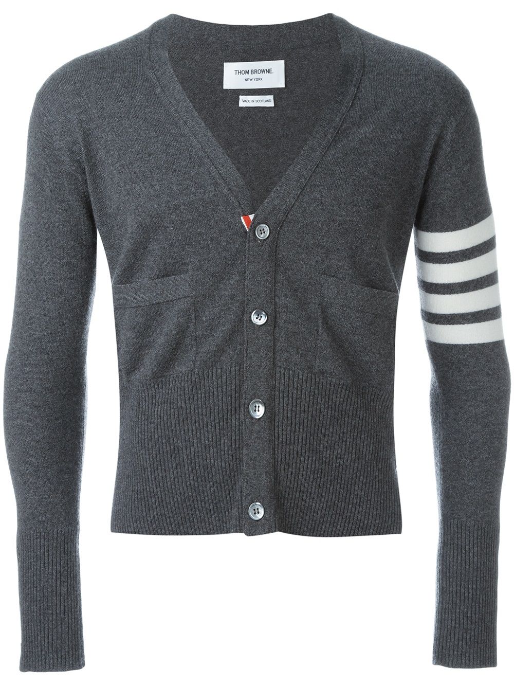 Thom Browne Sweaters Grey Exterior: Cashmere