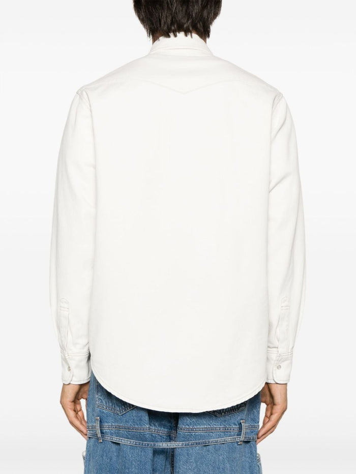 Bally Shirts White Organic Cotton