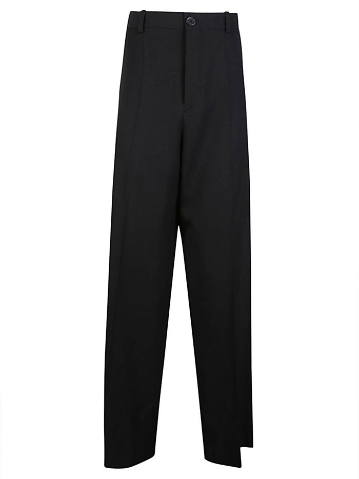 Balenciaga Trousers Black Outer: Wool Lining: Cupro