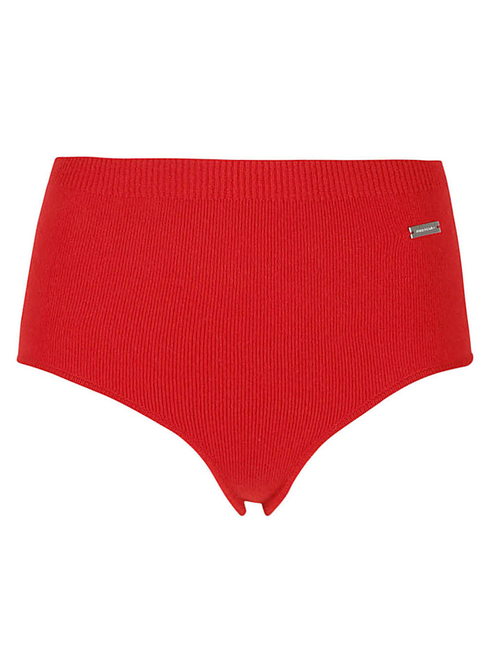 Ferragamo Underwear Red Cashmere Polyamide Elastane