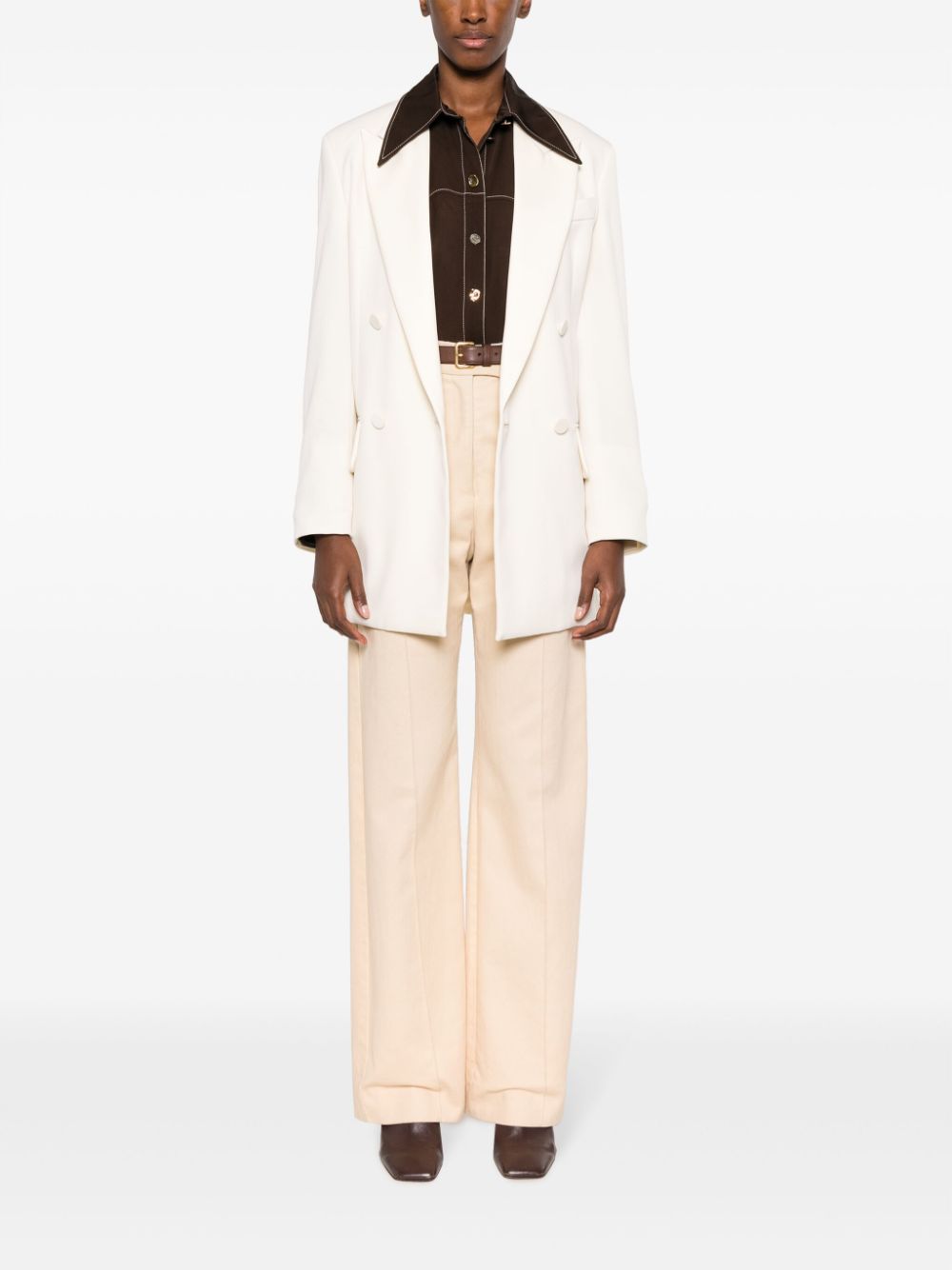 Max Mara Pianoforte Jackets White