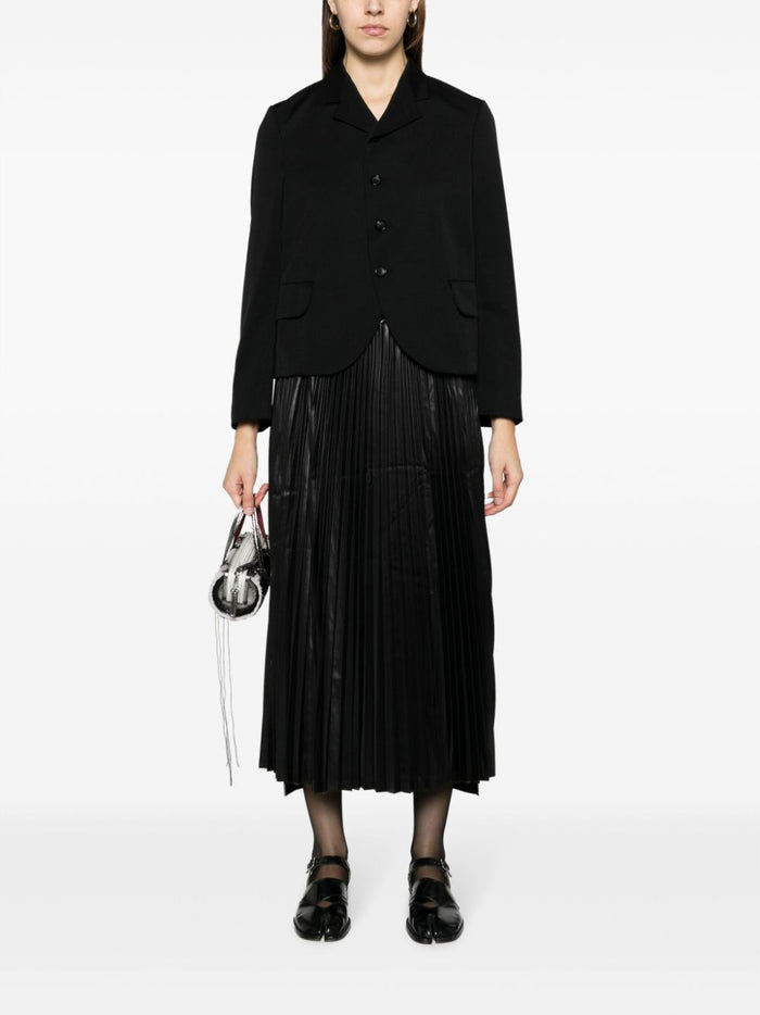 Junya Watanabe Trousers Black Cotton Polyester