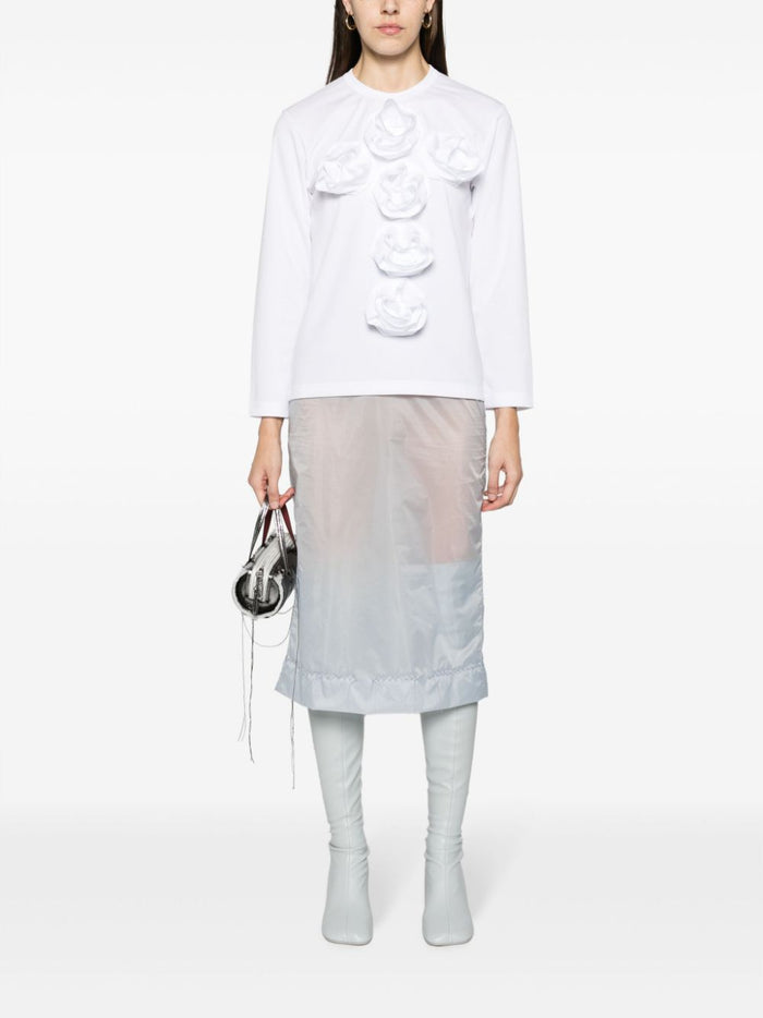 Maison Margiela Skirts Clear Blue Polyamide