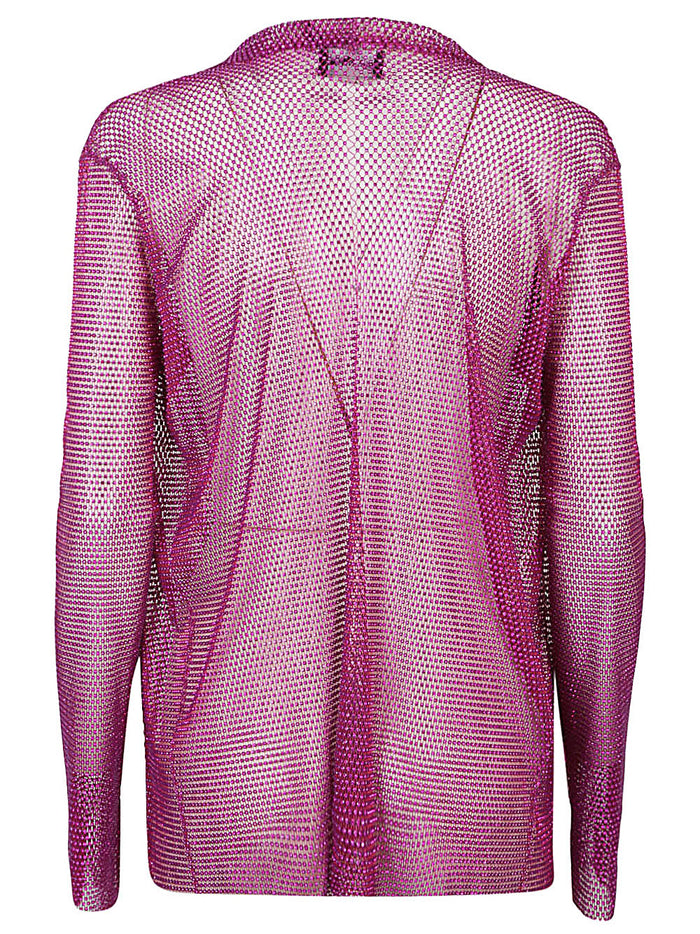 SANTA BRAND Jackets Fuchsia Rhinestone Polyester Cotton