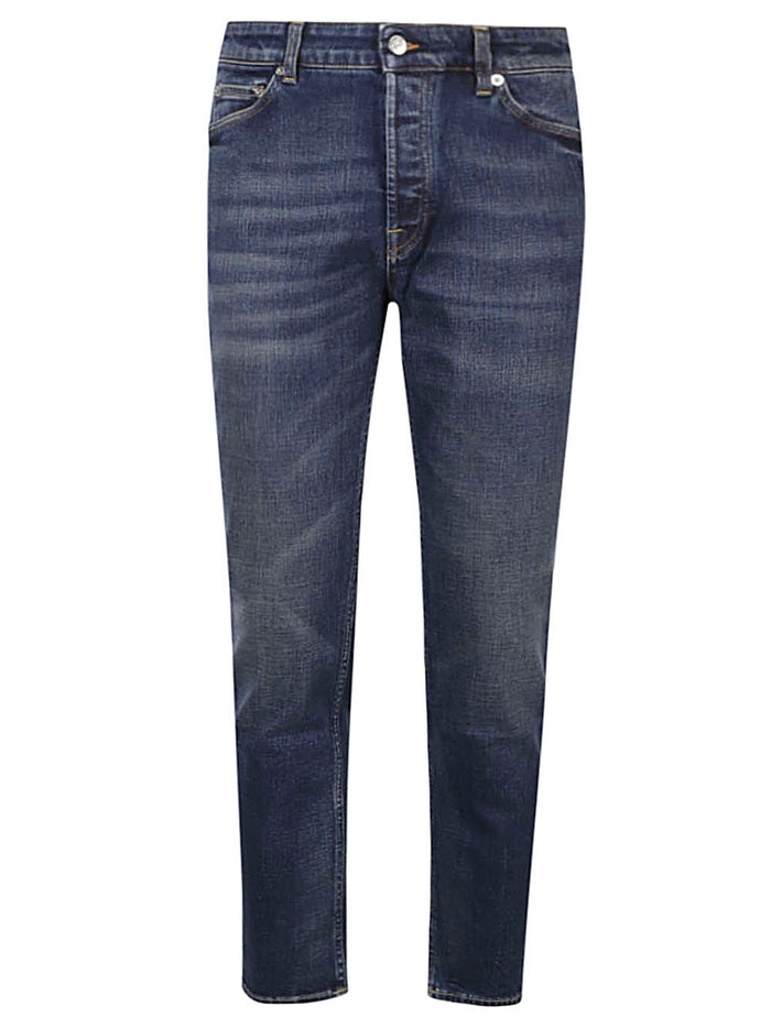 Department5 Jeans Blue Cotton Elastane