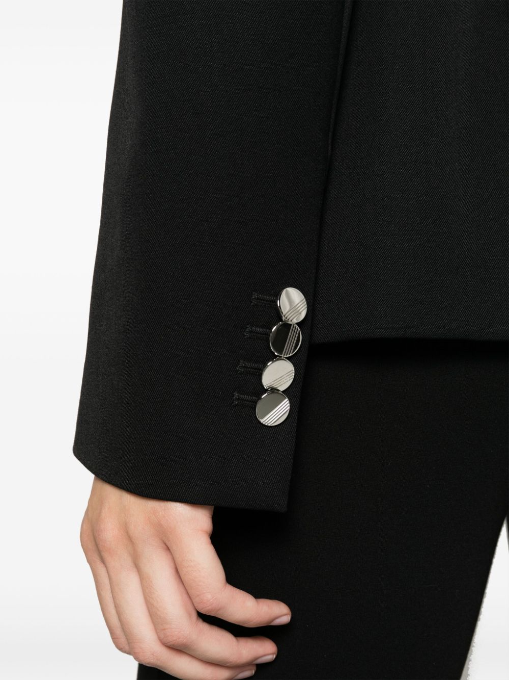 The Attico Jackets Black