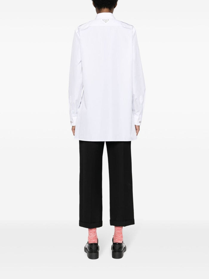 Prada Shirts White Cotton