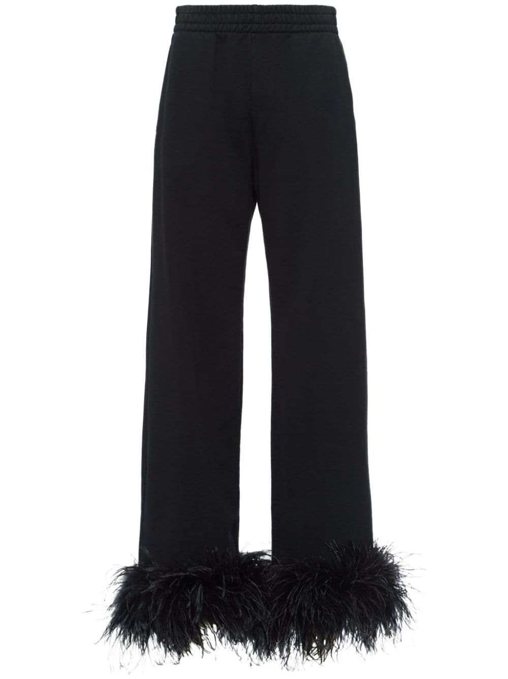 Prada Trousers Black Cotton