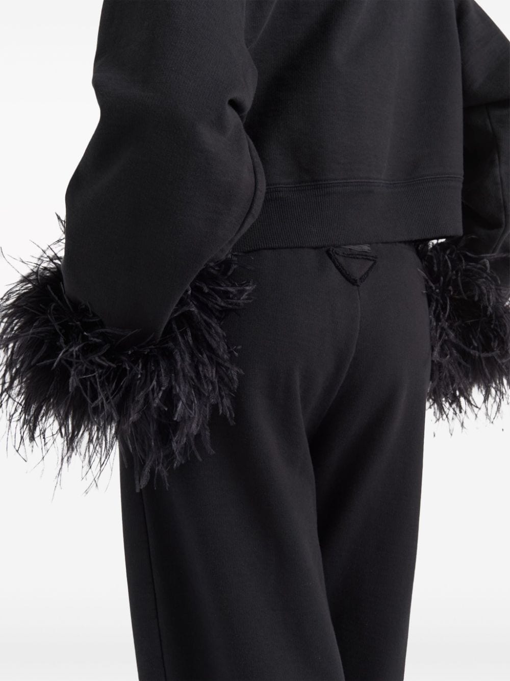 Prada Trousers Black Cotton