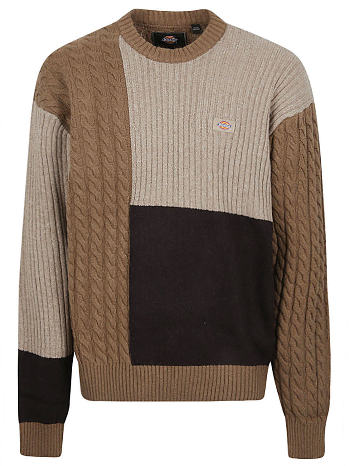 DICKIES Sweaters Black Cotton Acrylic Wool