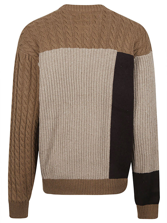 DICKIES Sweaters Black Cotton Acrylic Wool