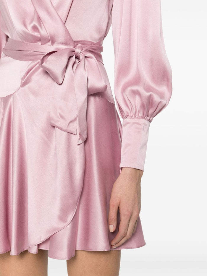 Zimmermann Dresses Pink Silk