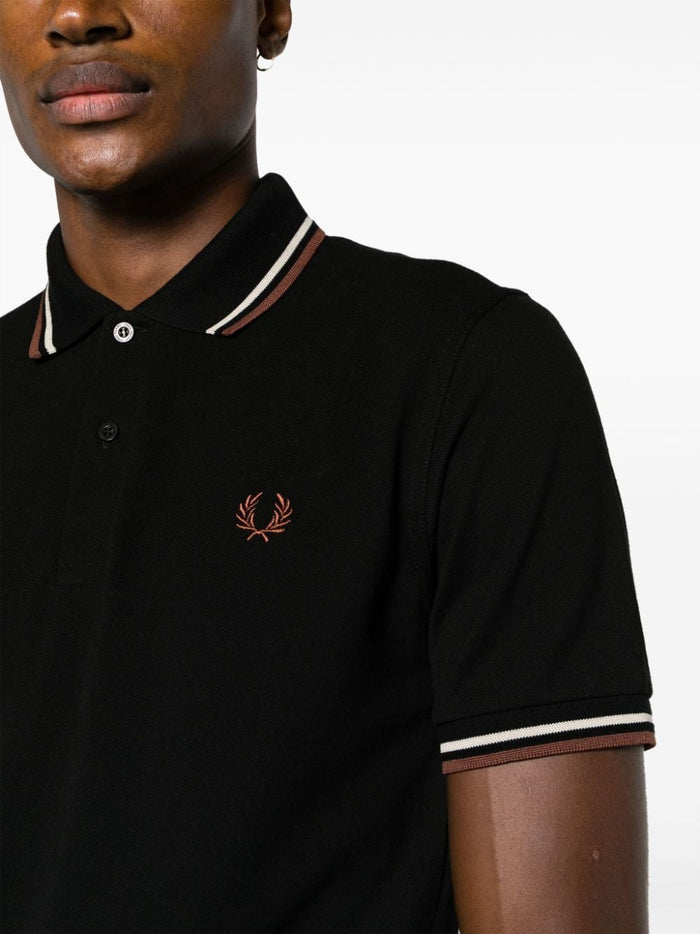 Fred Perry T-shirts and Polos Black Cotton