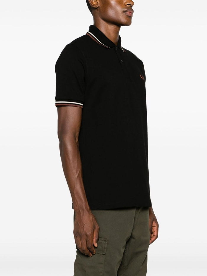Fred Perry T-shirts and Polos Black Cotton