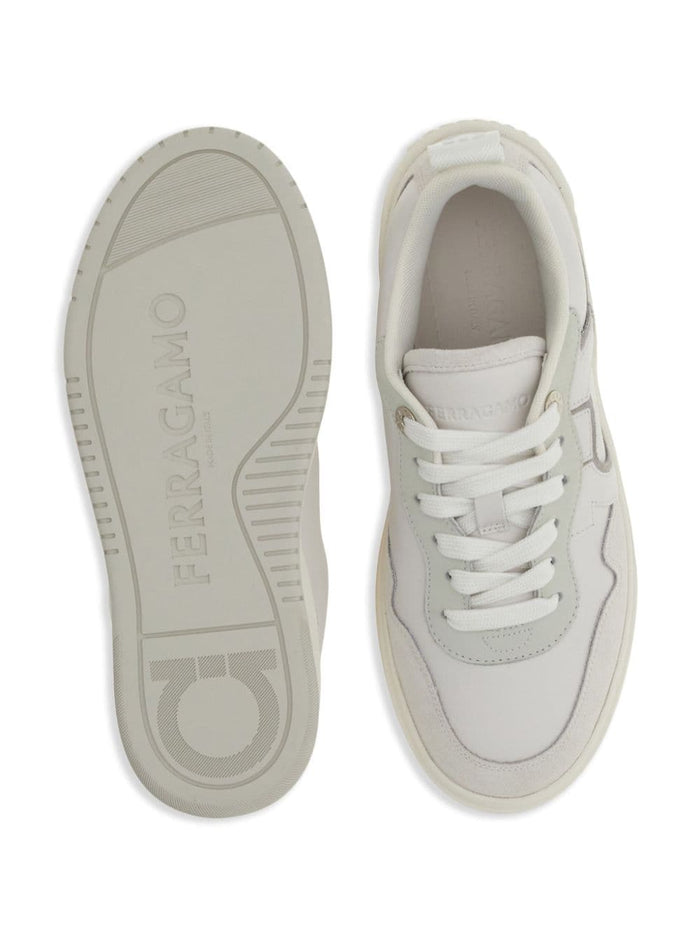 Ferragamo Sneakers White Outer: calfskin