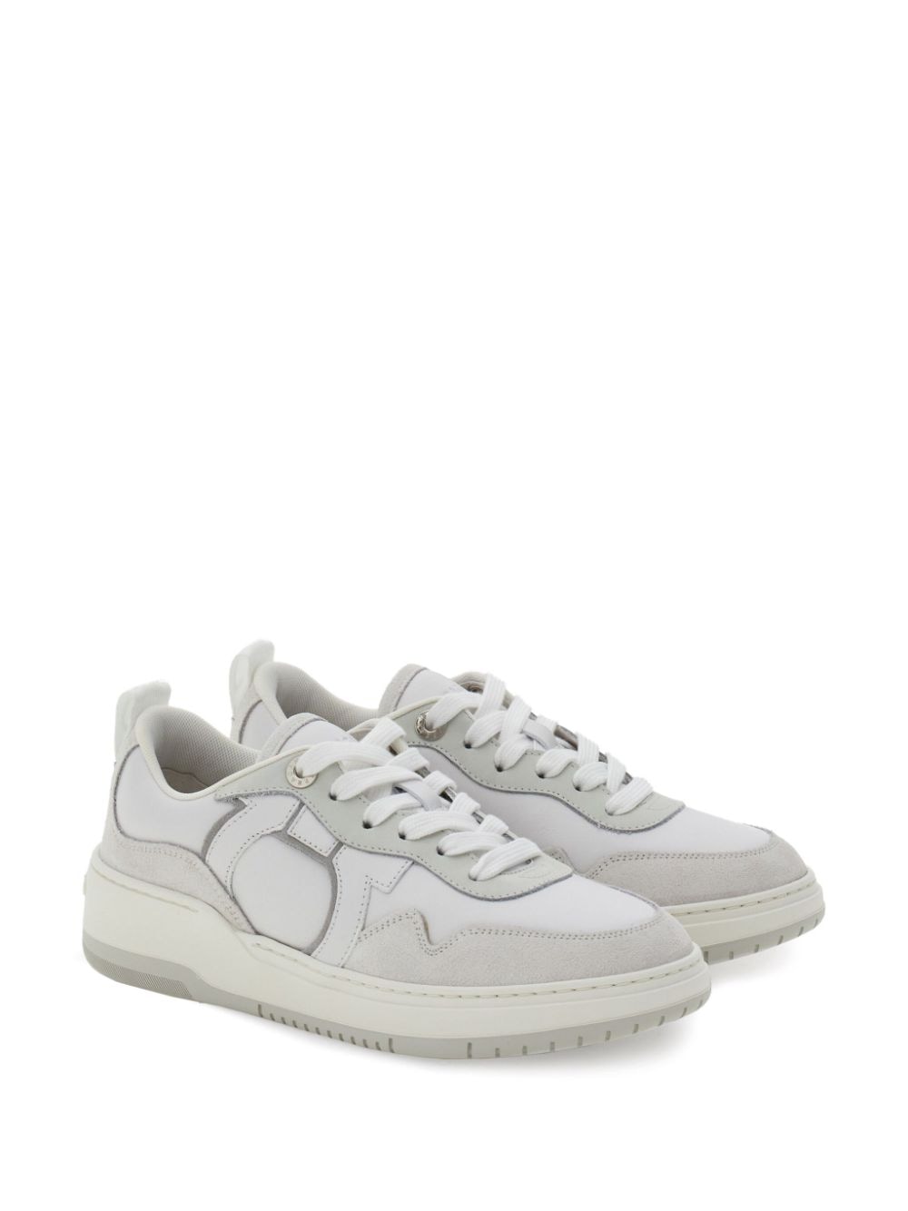 Ferragamo Sneakers White Outer: calfskin
