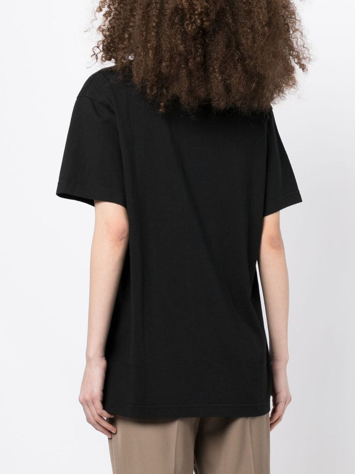 TOTEME PRE T-shirts and Polos Black Organic Cotton