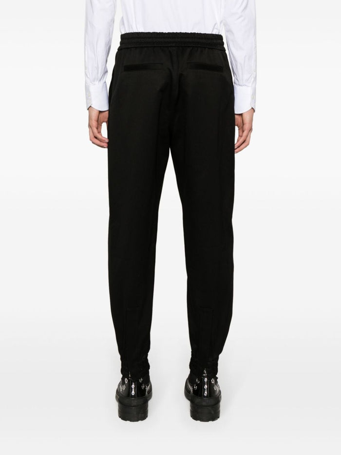 Alexander McQueen Trousers Black Outer: Cotton Lining