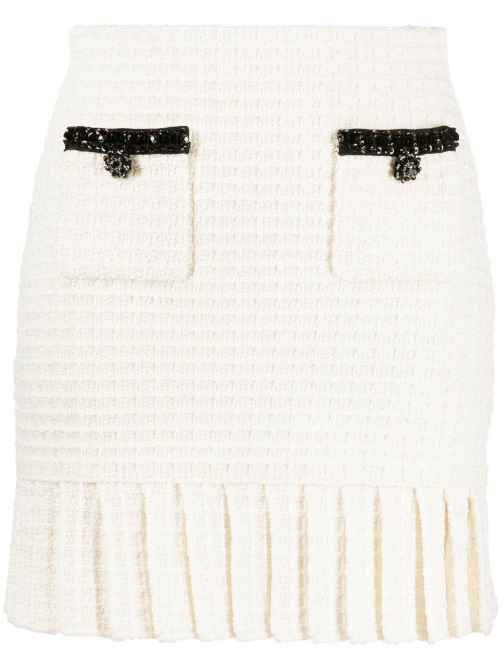 Self-portrait Skirts Beige Polyester