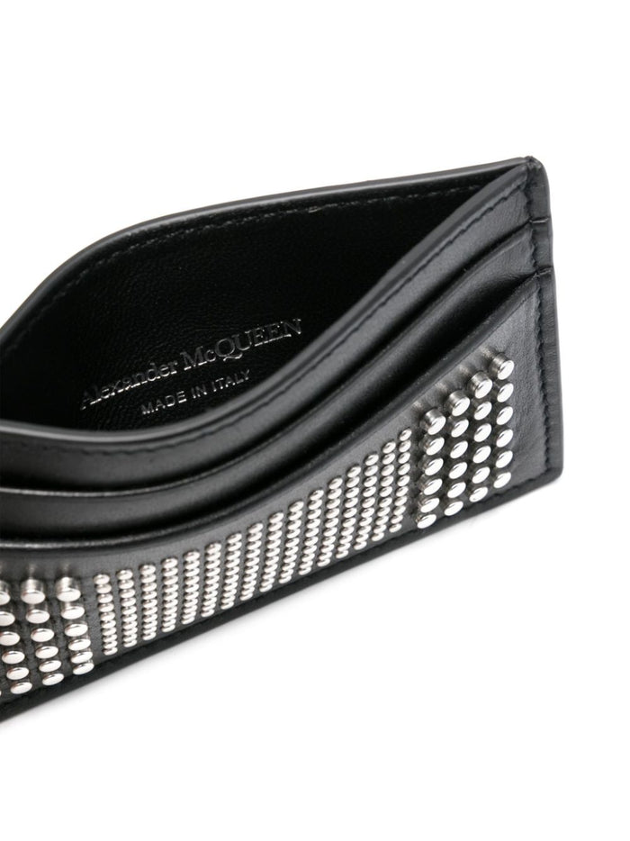 Alexander McQueen Wallets Black Outer: calf Leather
