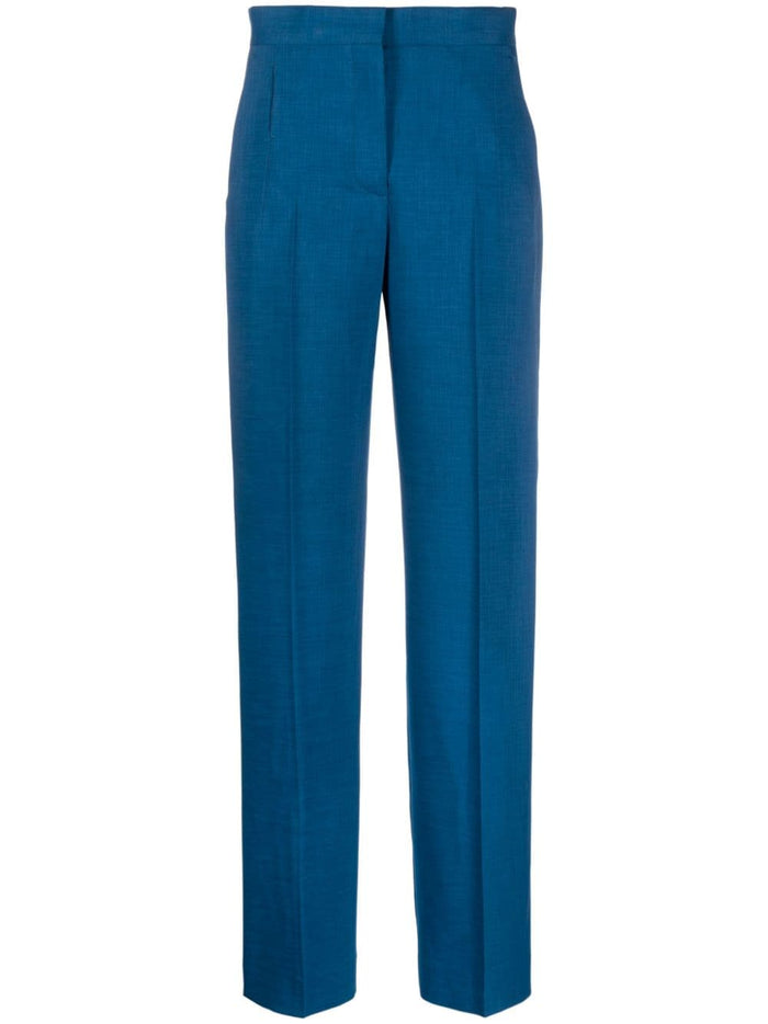 Tory Burch Trousers Blue Outer: Polyester