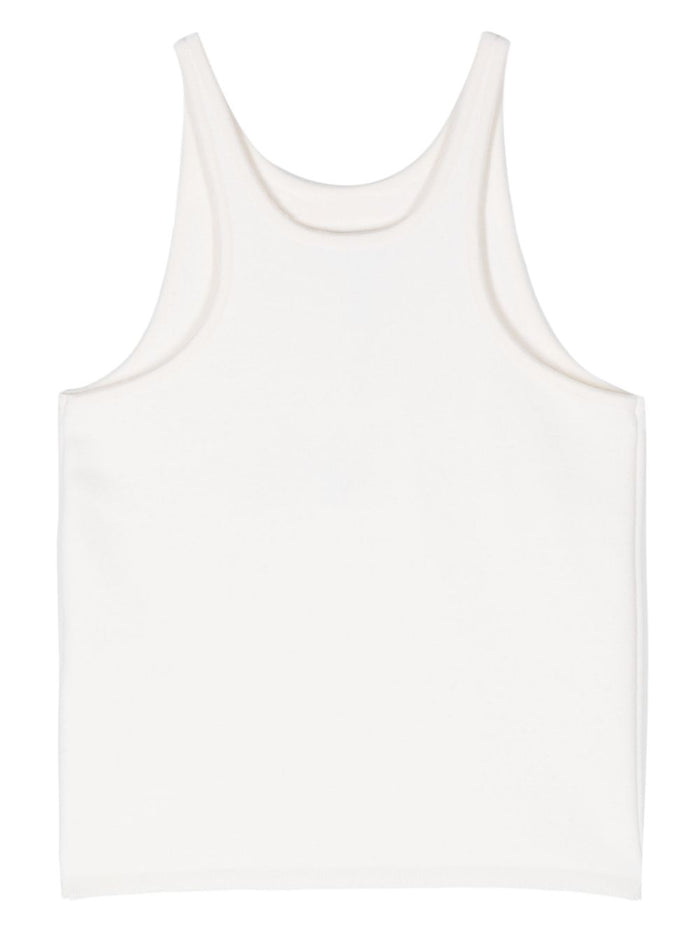 Max Mara Top White Cotton