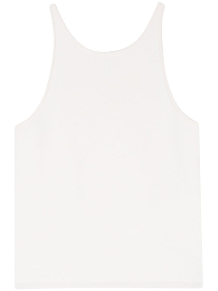 Max Mara Top White Cotton