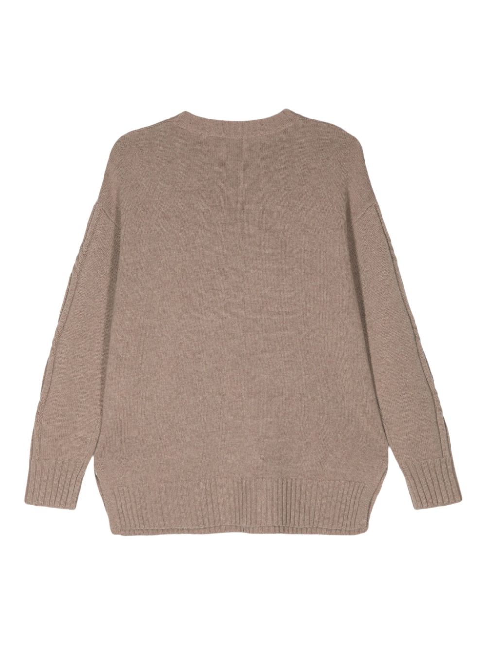 Max Mara Sweaters Beige Wool Cashmere