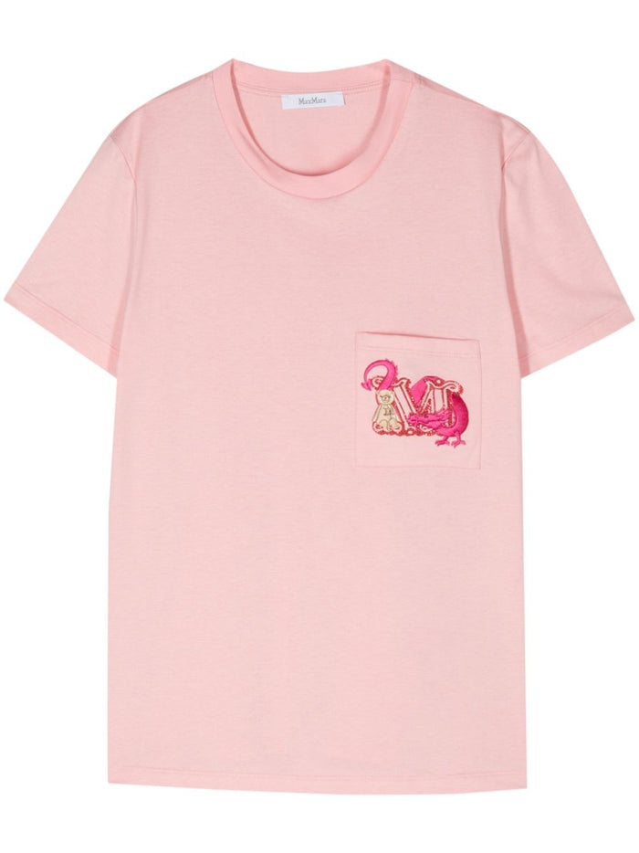 Max Mara T-shirts and Polos Pink Cotton