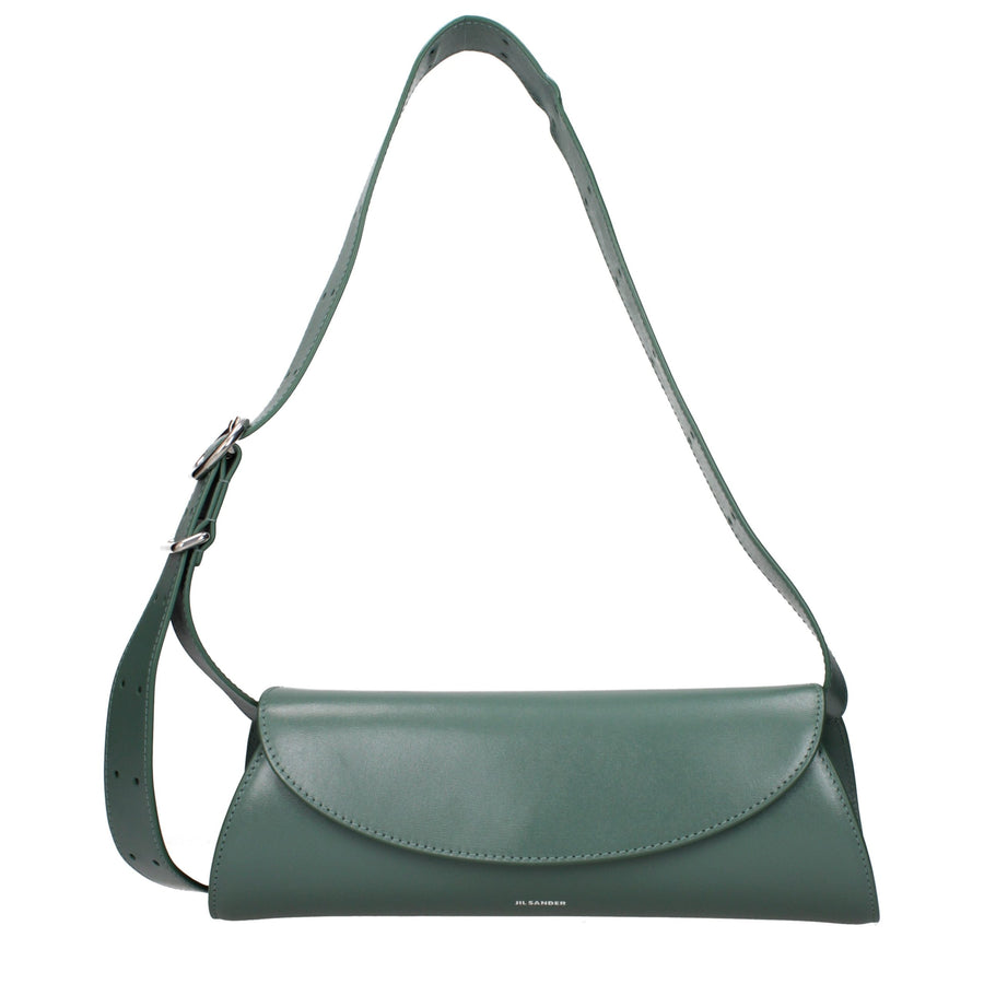 Jil Sander crossbody bag in green