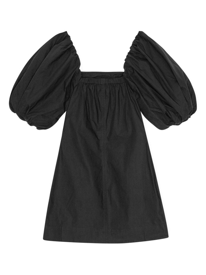 Ganni Dresses Black Organic Cotton