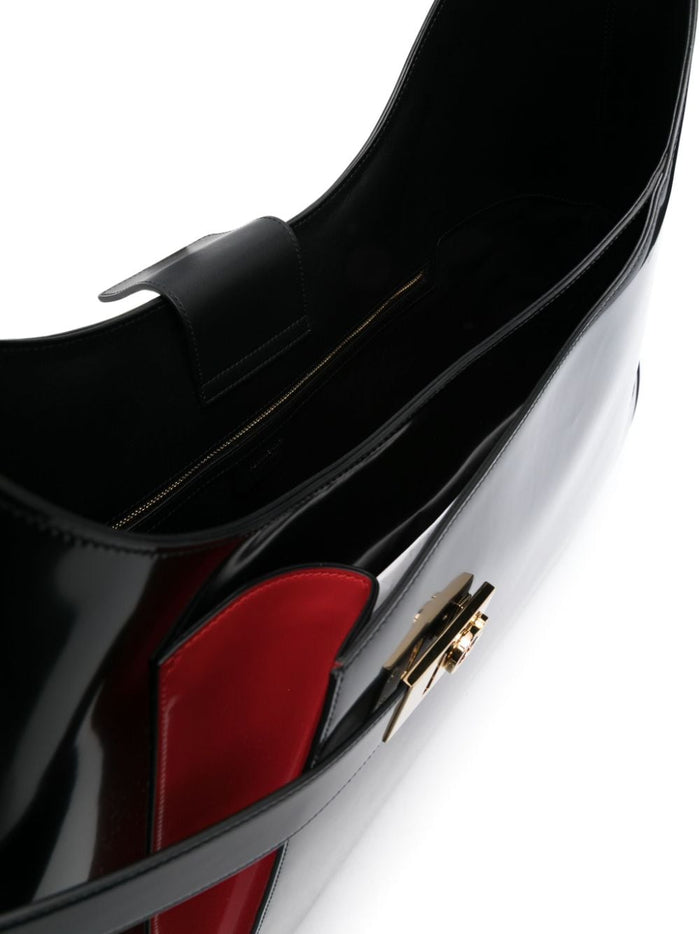 Ferragamo Bags Black Outer: leather