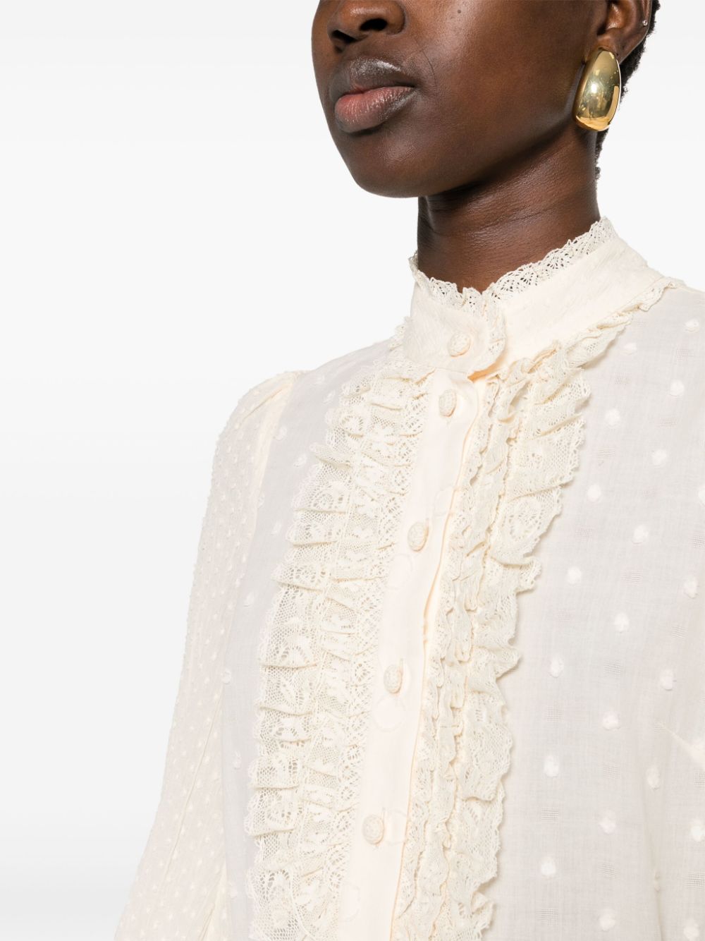 Zimmermann Shirts Beige Cotton