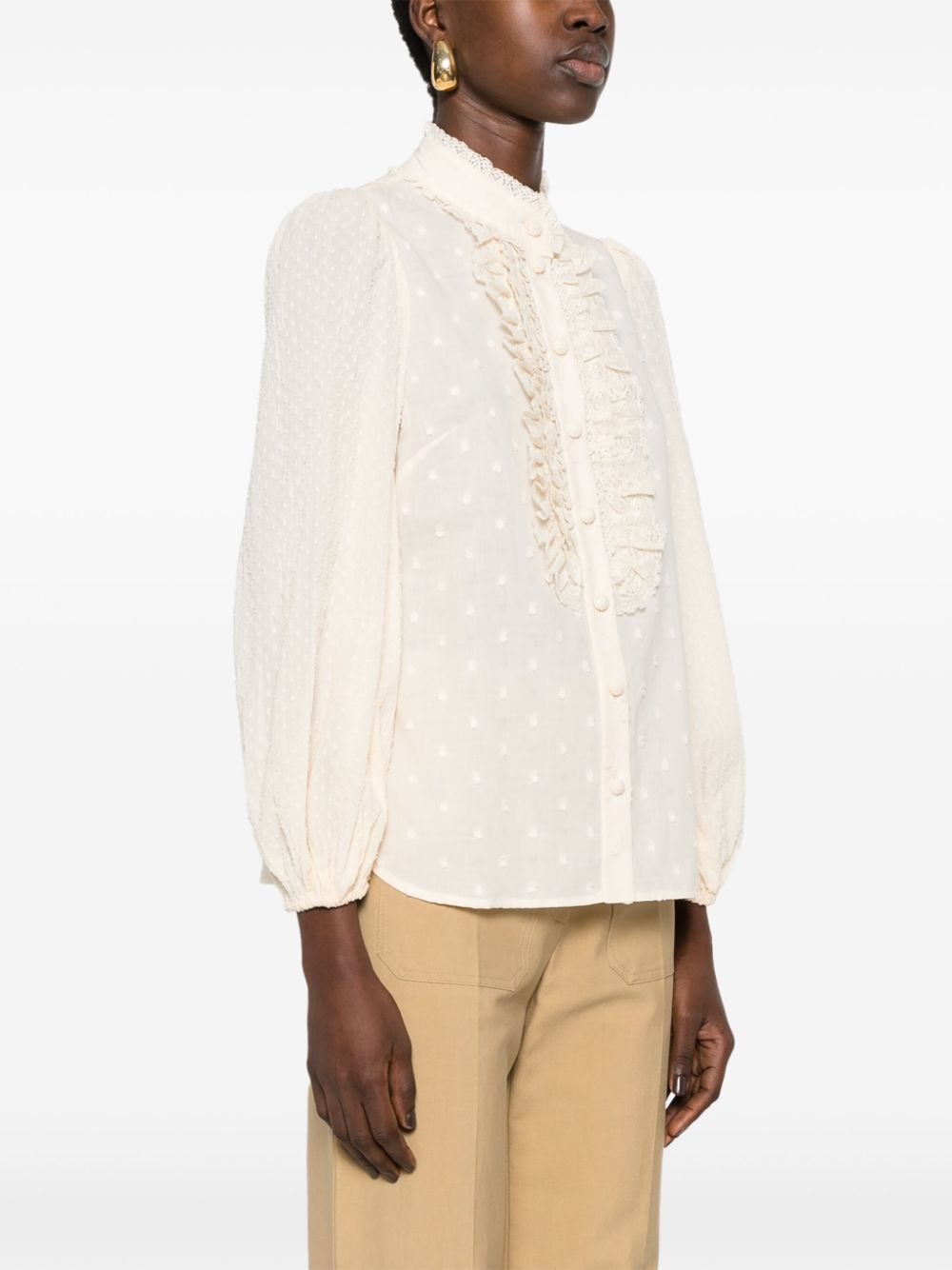 Zimmermann Shirts Beige Cotton