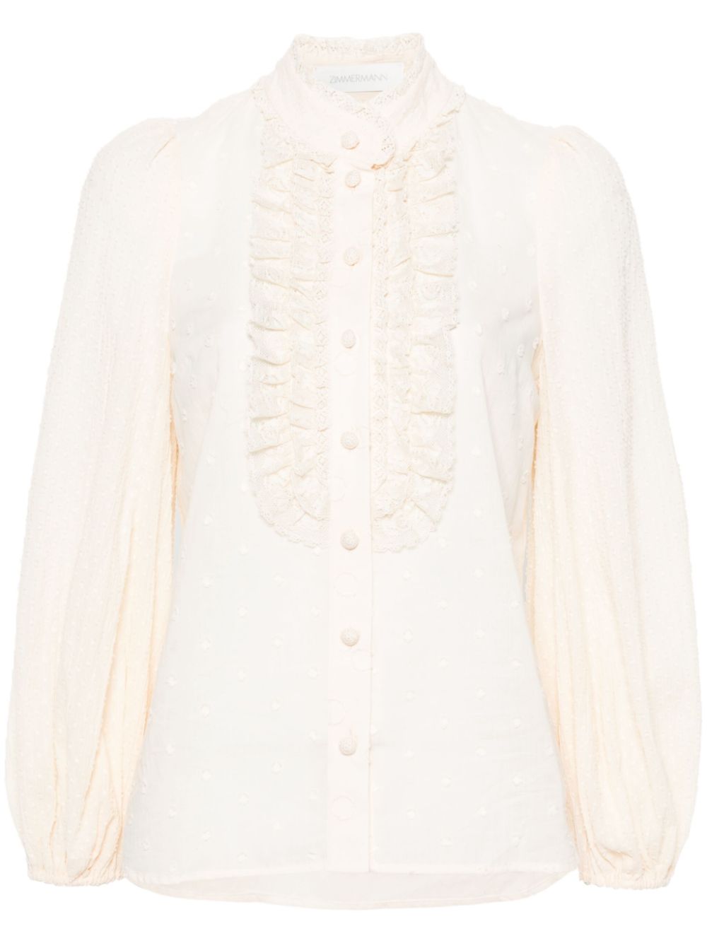 Zimmermann Shirts Beige Cotton
