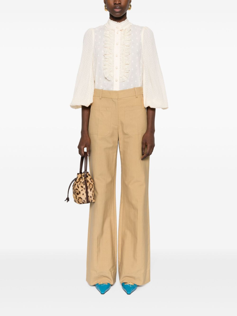 Zimmermann Shirts Beige Cotton