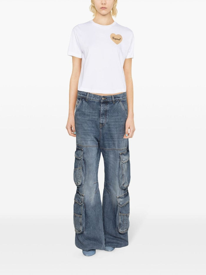 Dsquared2 T-shirts and Polos White Cotton