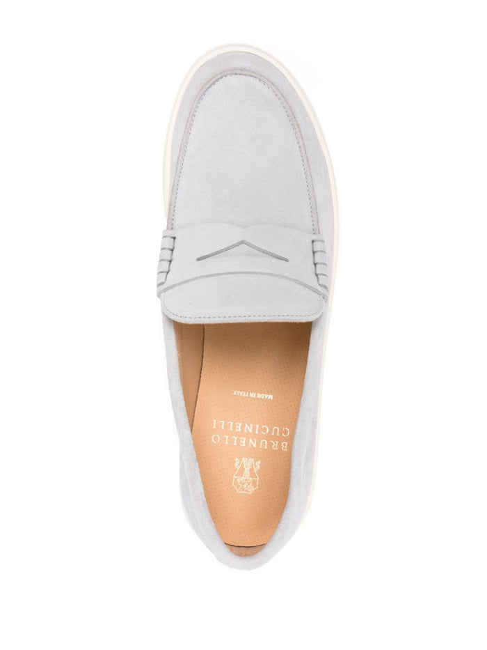Brunello Cucinelli Flat Shoes Grigio
