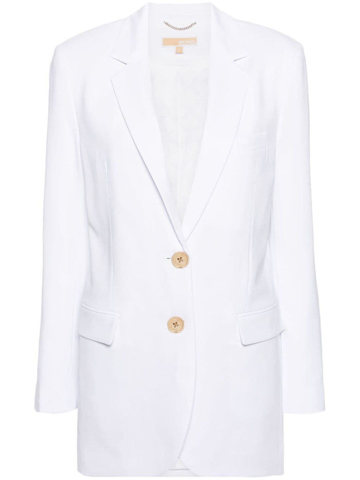 Mmk Jackets White Outer: Triacetate