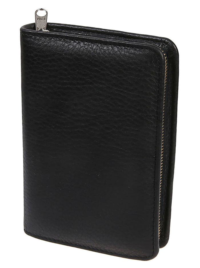 F. HAMMANN Accessories Black Leather