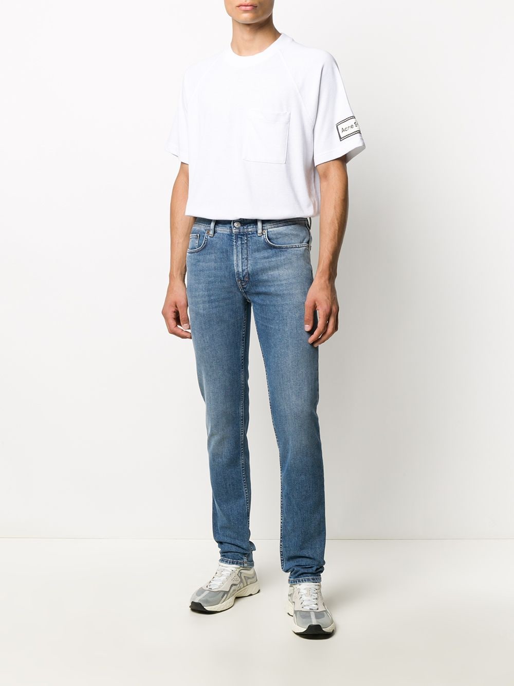 Acne Studios Jeans Blue Organic Cotton