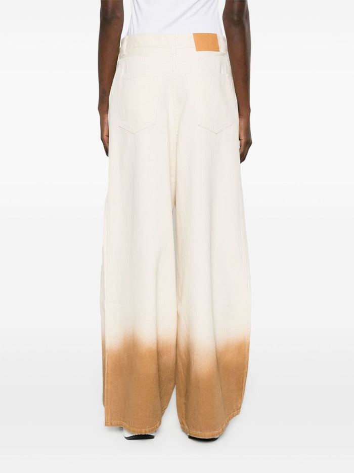 Alanui Jeans White Outer: Cotton Lining