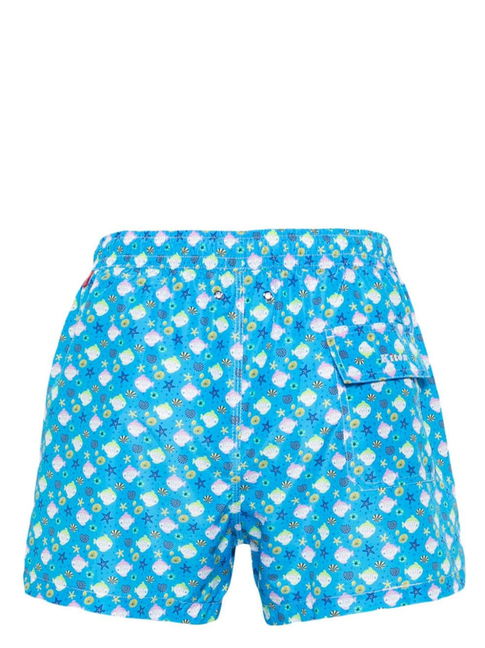 Kiton Sea Clothing Clear Blue Polyester