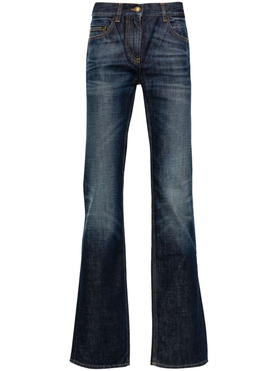 Palm Angels Straight leg denim jeans