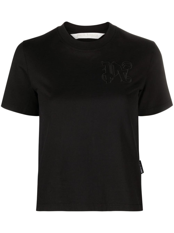 Palm Angels T-shirts and Polos Black Lining: Cotton polyester